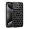 Black Deluxe Quilted Case for iPhone 15 Pro Max