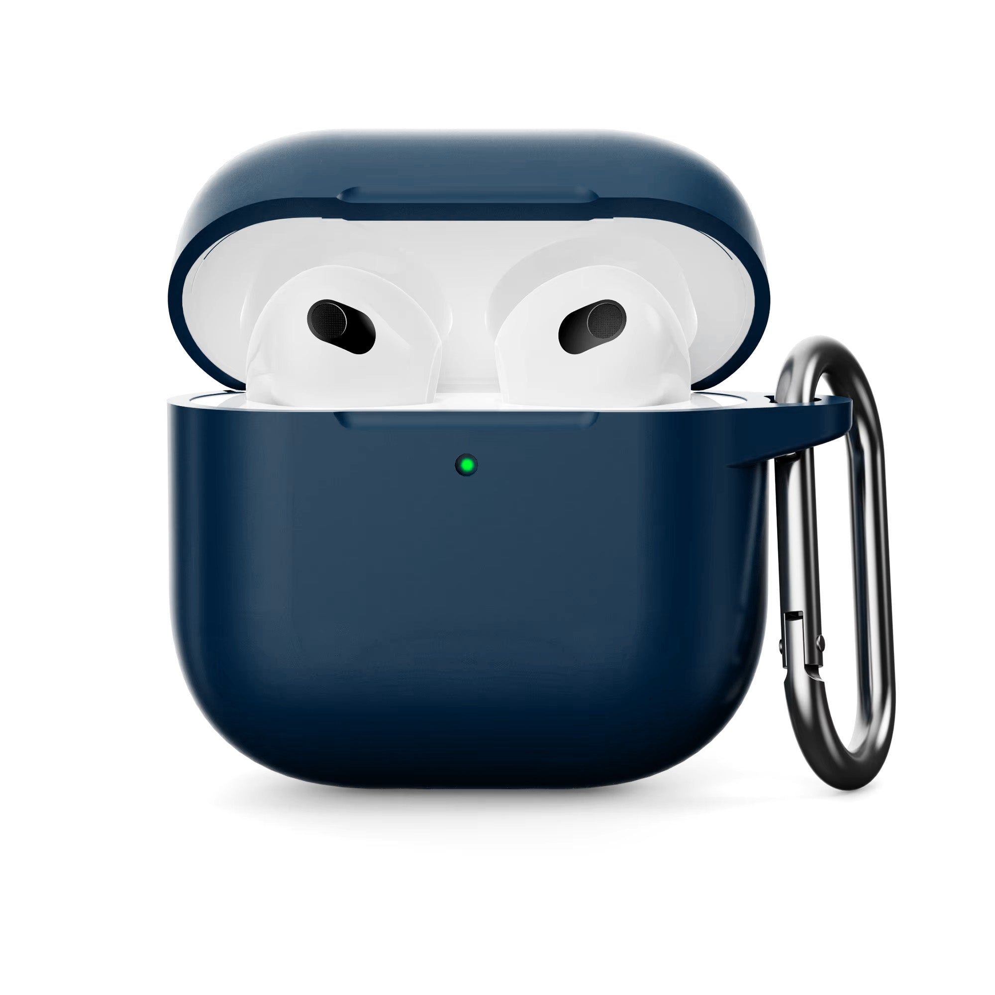 Navy Blue Silicone Case for AirPods 4