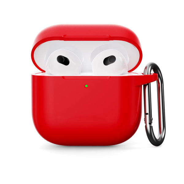 Red Silicone Case for AirPods 4