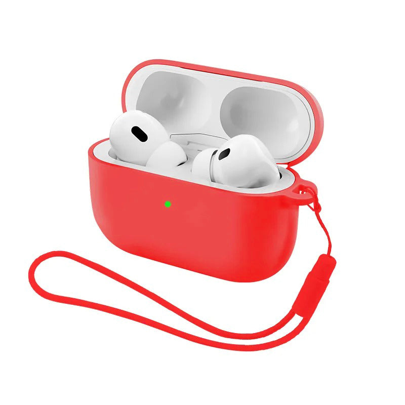 Red Silicone Case for AirPods Pro 3