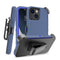 Blue Heavy Duty Case for iPhone 15 Pro
