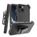 Black Heavy Duty Case for iPhone 15 Pro