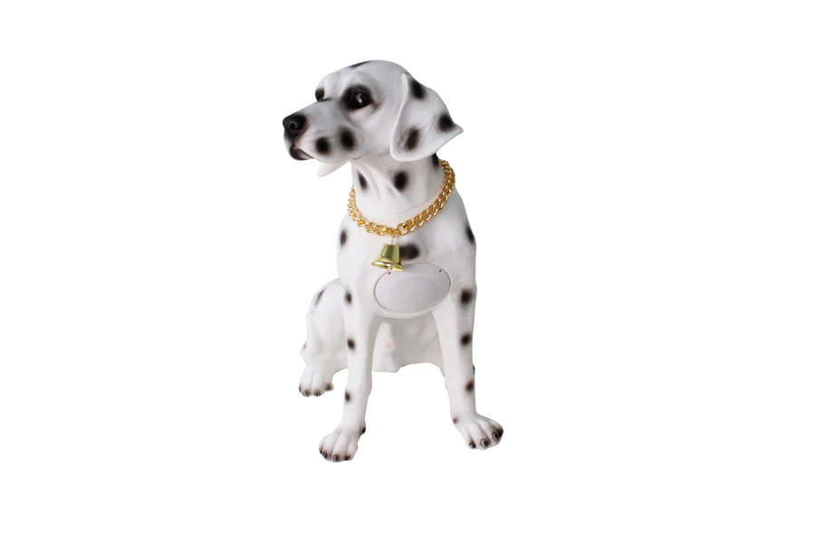 MD567 101 DALMATIANS STYLE POTABLE BIG SIZE DOG SPEAKER