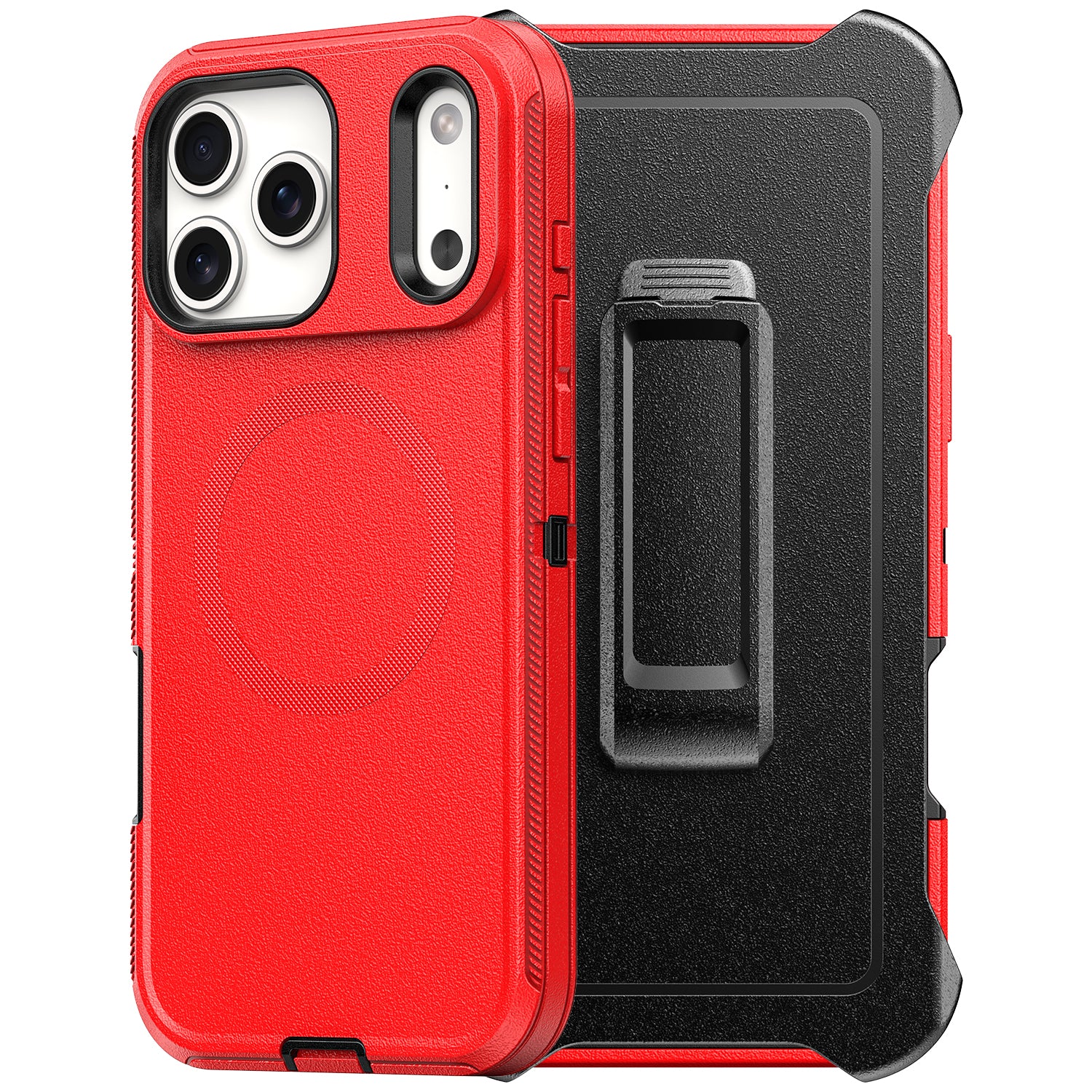 Red Magnetic Heavy Duty Case for iPhone 17 Air