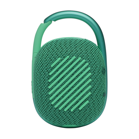 JBL Clip 4: Ultra Portable Speaker with Bluetooth, Built-in Battery, Waterproof and Dustproof Feature -10 hours of Playtime - Eco Green