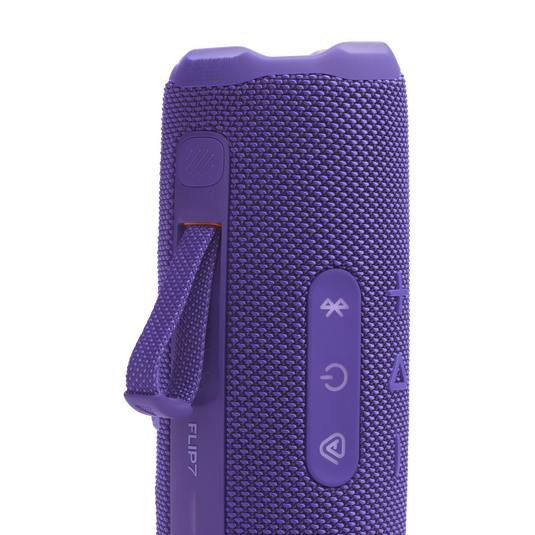 JBL Flip 7 - Portable Waterproof and Drop-Proof Speaker, Bold Pro Sound with AI Sound Boost, 16Hrs of Playtime, and PushLock System - Purple