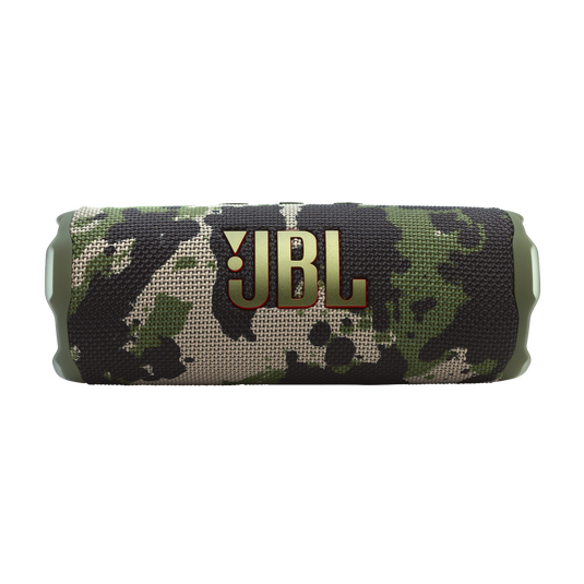 JBL Flip 7 - Portable Waterproof and Drop-Proof Speaker, Bold Pro Sound with AI Sound Boost, 16Hrs of Playtime, and PushLock System - Squad (Room)