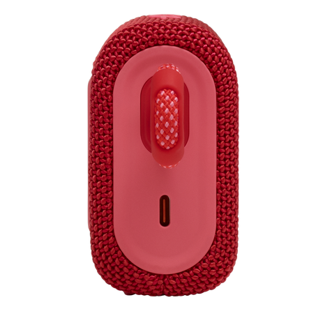 JBL Go 3: Portable Speaker with Bluetooth, Built-in Battery, Waterproof and Dustproof Feature - Red