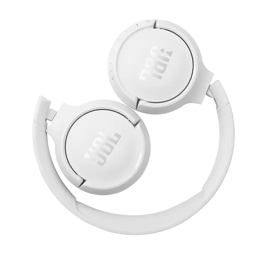 JBL Tune 510Bt Wireless Bluetooth 5.0 On-Ear Headphones - JBL Pure Bass Sound - 40 Hour Battery Life and Speed Charge - Hands-Free Calls - Siri/Google - White