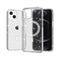 Clear Magnetic Compatible Glitter TPU Bumper for iPhone 16 Pro