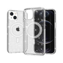 Clear Magnetic Glitter TPU Bumper for iPhone 15 Pro Max