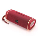 MPD375-ATOM PORTABLE OUTDOOR BLUETOOTH SPEAKER WATER RESISTANCE & DUST PROOF WITH LED LIGHTS Red