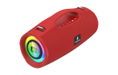 MPD437 ULTRA PRO M2 - HEAVY DUTY PORTABLE OUTDOOR BLUETOOTH SPEAKER WATER RESISTANCE & DUST PROOF, SHOULDER STRAP Red