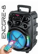 MPD8266-ENCORE 8 Woofer karaoke Bluetooth speaker with mic