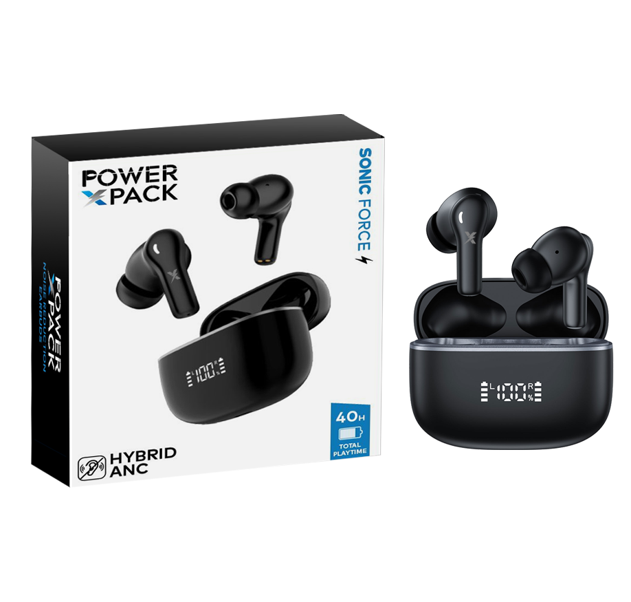 POWER X PACK Sonic Force Noise Reducing Wireless Earbuds