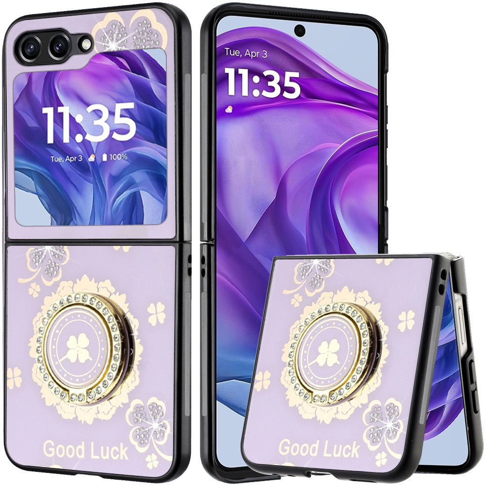 Purple Diamond Case for Motorola Razr 2025 2024