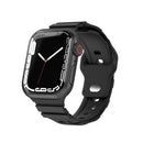 Black Rugged Silicone Band for Apple Watch 41" / 40" / 38"