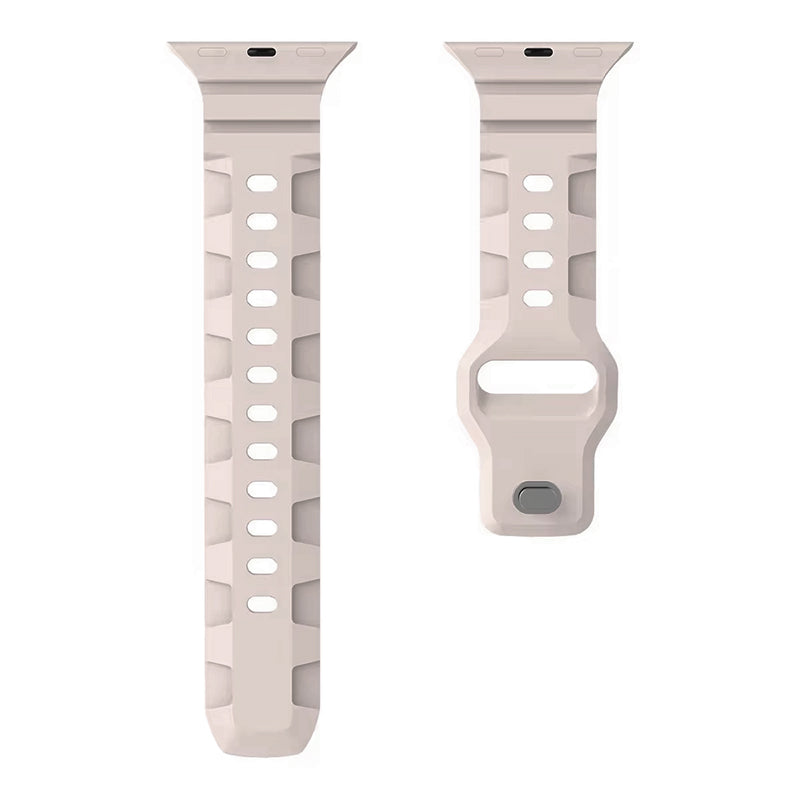 Starlight Rugged Silicone Band for Apple Watch 49" / 45" / 44" / 42"