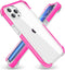 Pink TPU Bumper Ultra Clear Back TPU Shockproof for iPhone 15 6.1