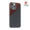 Black and Red Magnetic Carbon Fiber Case for iPhone 15 Pro Max