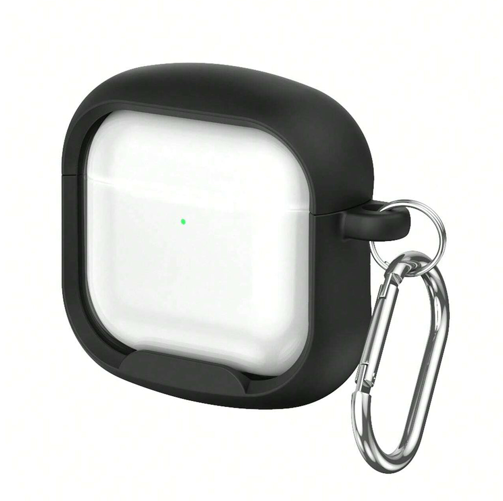 Black Clear Heavy Duty Case for AirPods 4