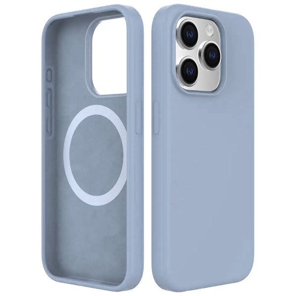 Cloud Soft Magnetic Silicone Case for iPhone 15 Pro
