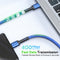 BLUE 10FT FAST CHARGING CABLE C TO C