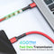 RED 10FT FAST CHARGING CABLE C TO C