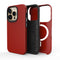 Red Triangle Case with Magnetic Compatibility for iPhone 14 6.1 / 13