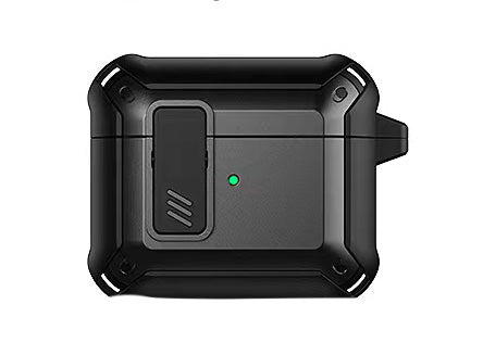 Lock Heavy Duty Case for AirPods 4 Black