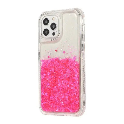 Pink Glittering Case for iPhone 15 Pro