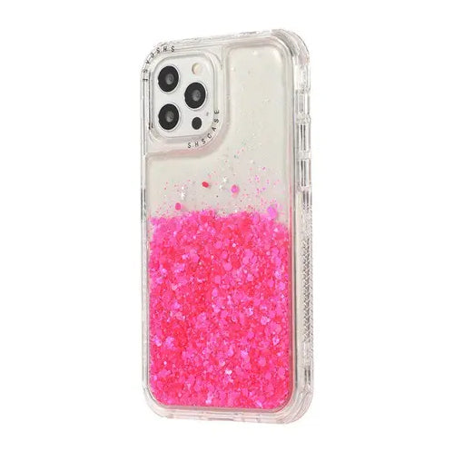 Pink Glittering Case for iPhone 11