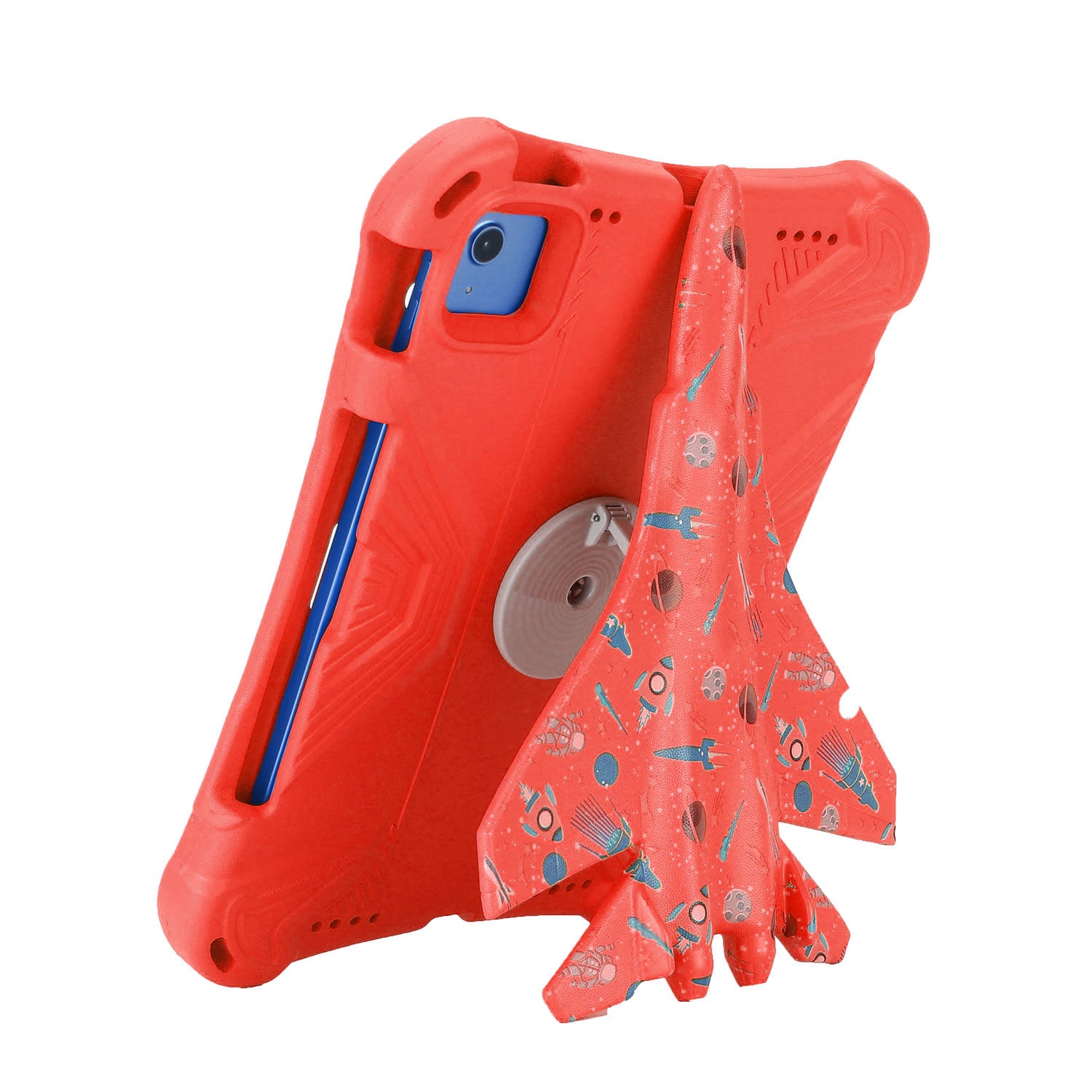 Red iSpongy JET Shock Proof Eva Case for iPad A16 2025 / iPad Air 11" 2024 / 10th Gen 2022 / Air 4 / iPad Pro 11" (2022-2018)