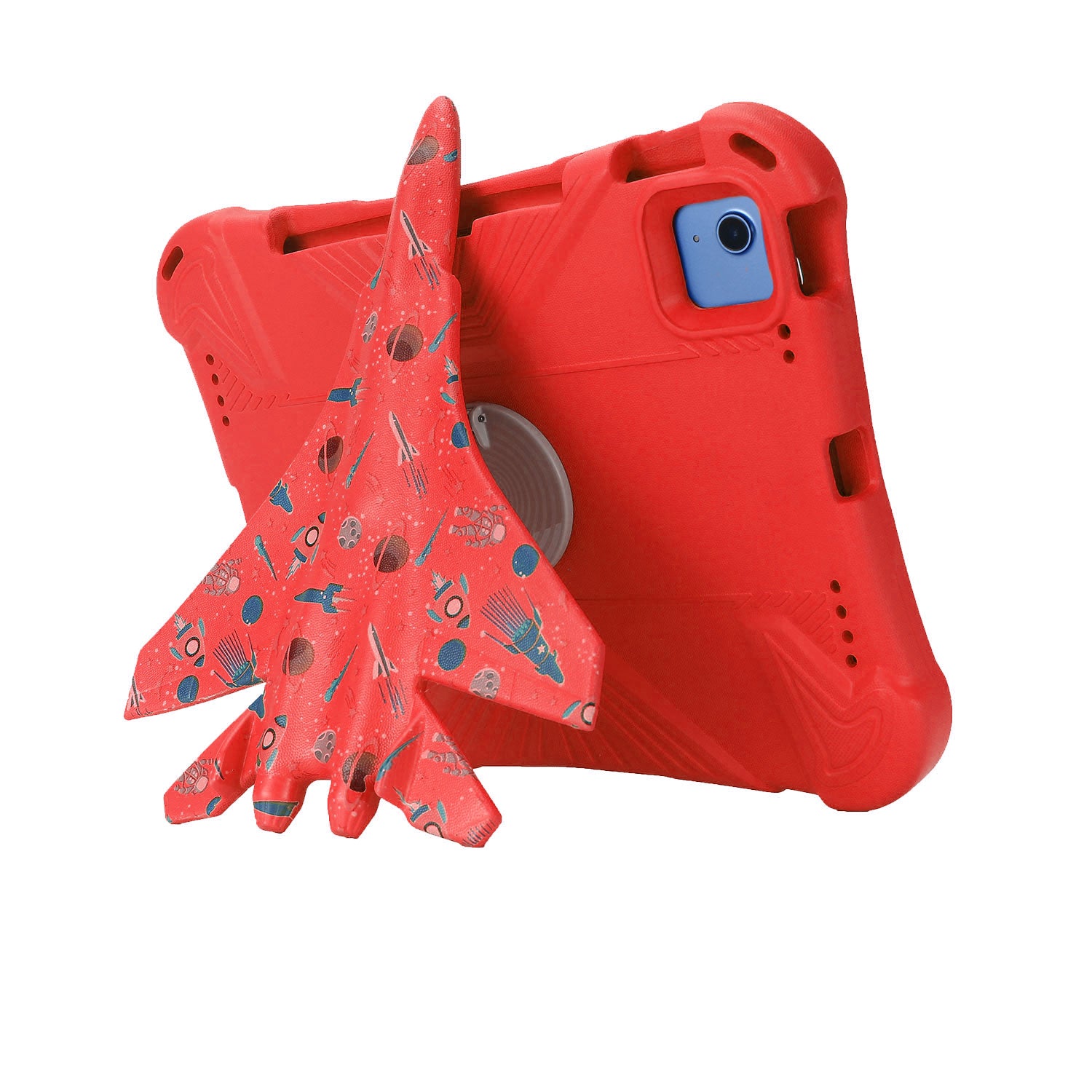 Red iSpongy JET Shock Proof Eva Case for iPad A16 2025 / iPad Air 11" 2024 / 10th Gen 2022 / Air 4 / iPad Pro 11" (2022-2018)