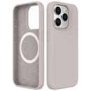 Titanium Soft Magnetic Silicone Case for iPhone 16 Pro