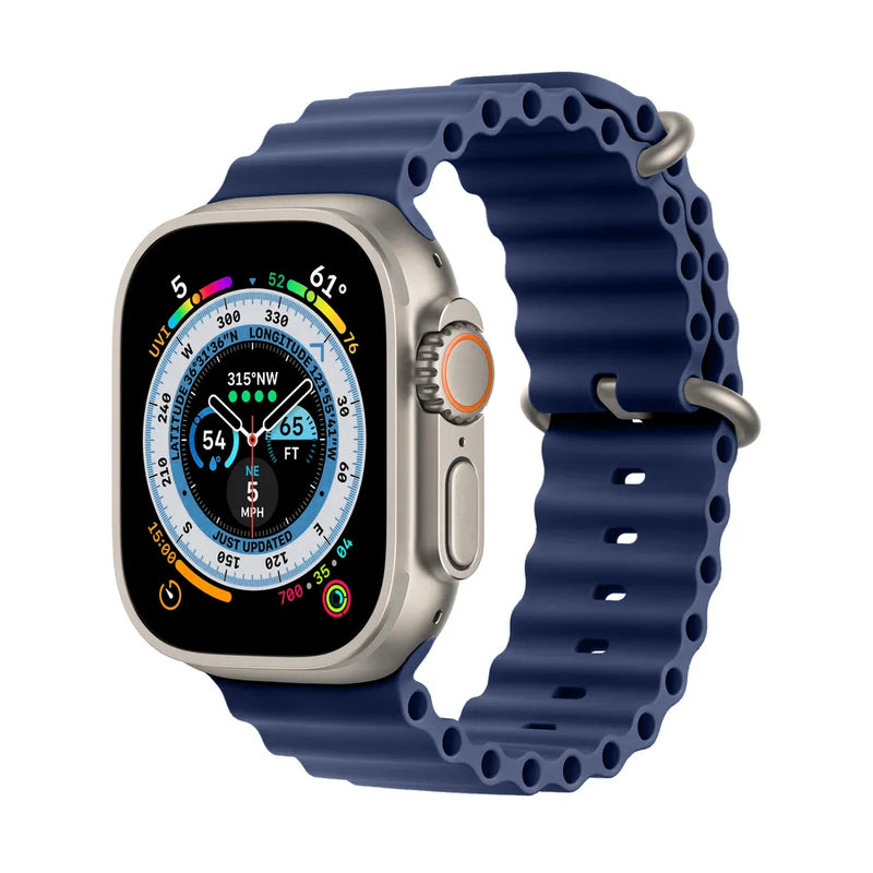 Wavy Band for Smart Watch 49" / 45" / 44" / 42" Navy