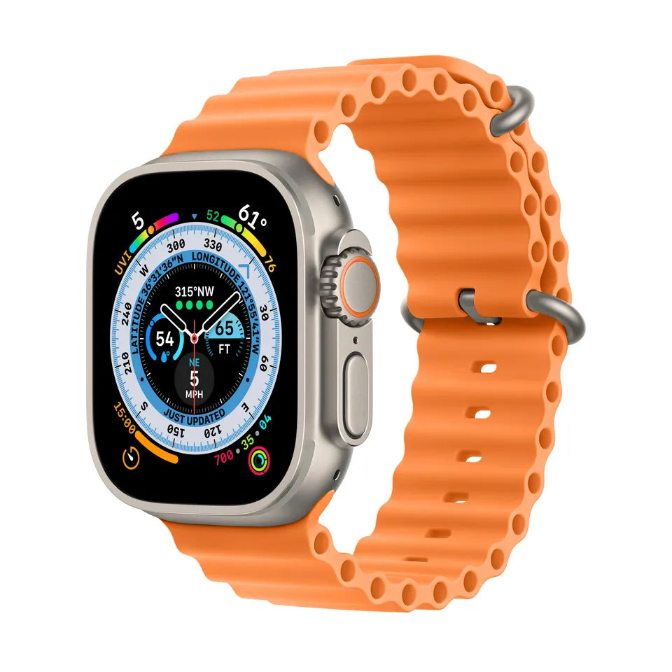 Wavy Band for Smart Watch 49" / 45" / 44" / 42" Orange