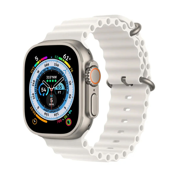 Wavy Band for Smart Watch 49" / 45" / 44" / 42" White