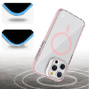 Pink Camera Kickstand Case with Magnetic Compatibility for iPhone 16 Pro