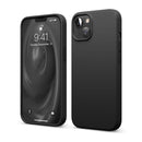 Black iPhone 13 Mini Soft Silicone Case