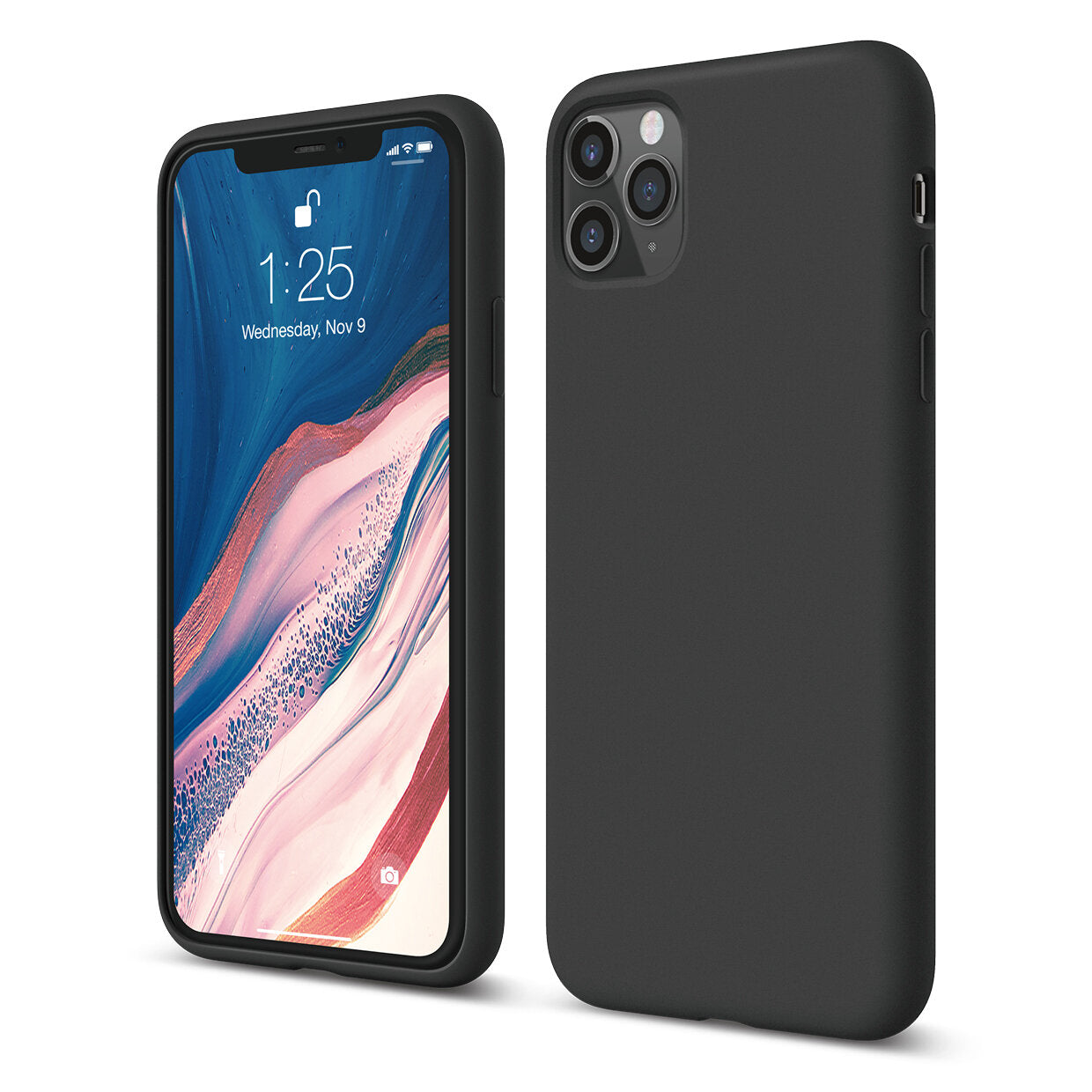 Black iPhone 11 Pro Soft Silicone Case