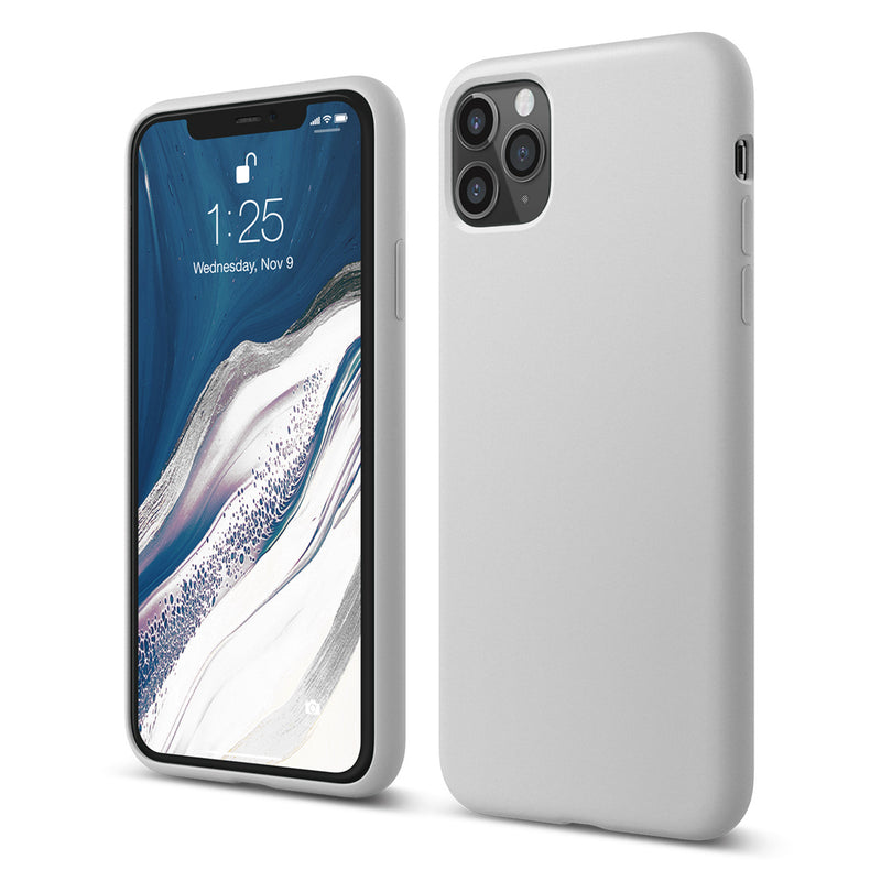 White iPhone 11 Pro MAX Soft Silicone Case