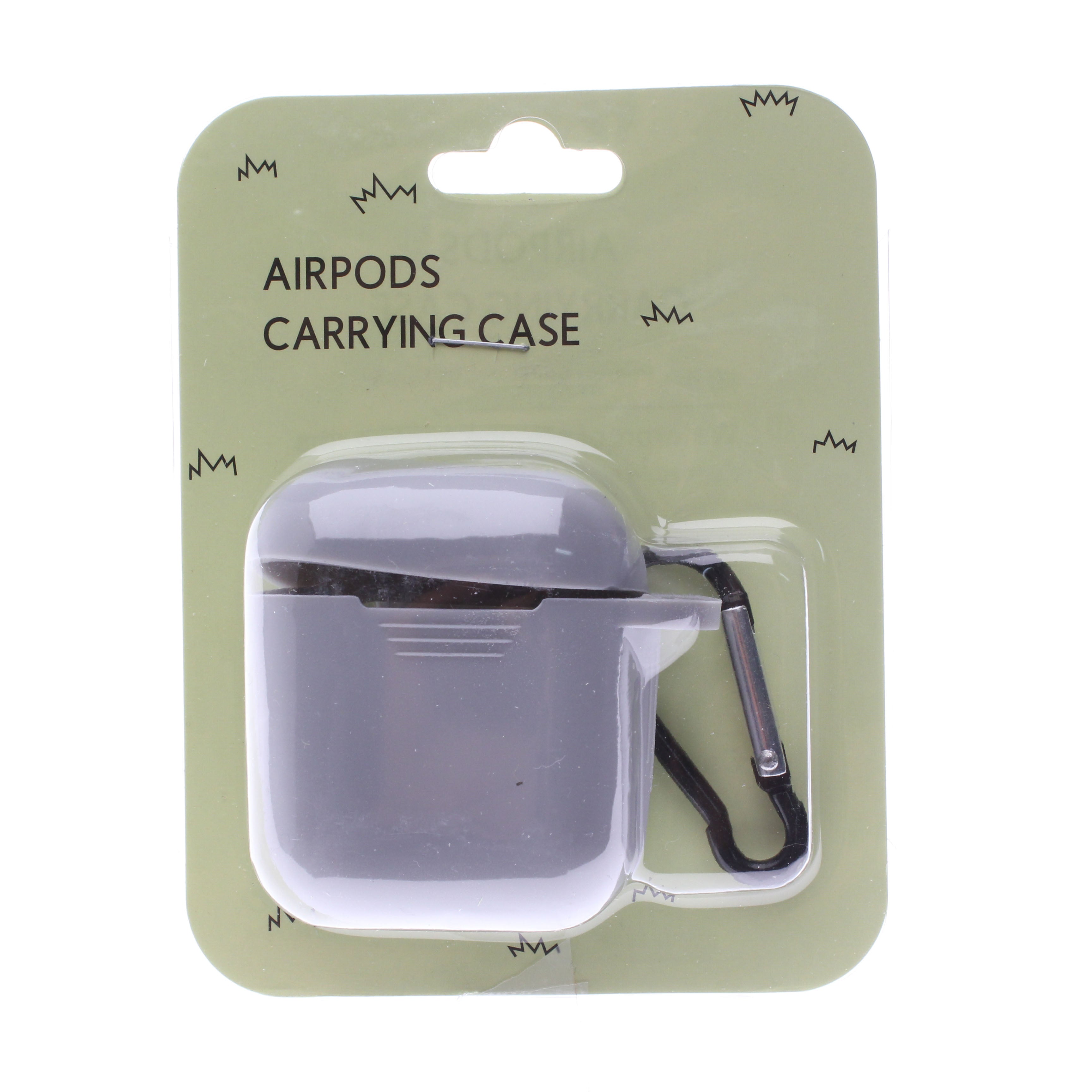 Grey Air Pod Case Thin Silicone