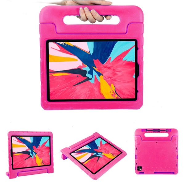 Pink iSpongy Shock Proof Eva Case iPad 11"2020 With Side Pen Holder For Easy And Safe Charge