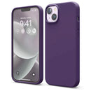 Purple iPhone 14 Plus 6.7 Soft Silicone Case