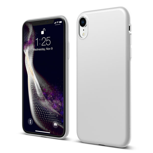 White iPhone XR Soft Silicone Case