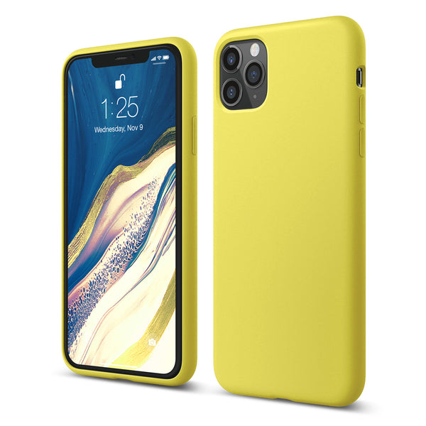 Yellow iPhone 11 Pro Soft Silicone Case