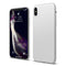 White iPhone XS MAX Soft Silicone Case