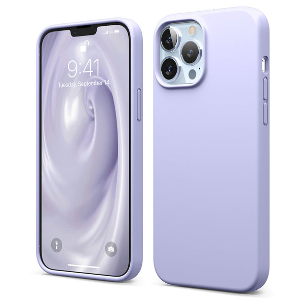 Purple Lavander iPhone 13 Pro Soft Silicone Case