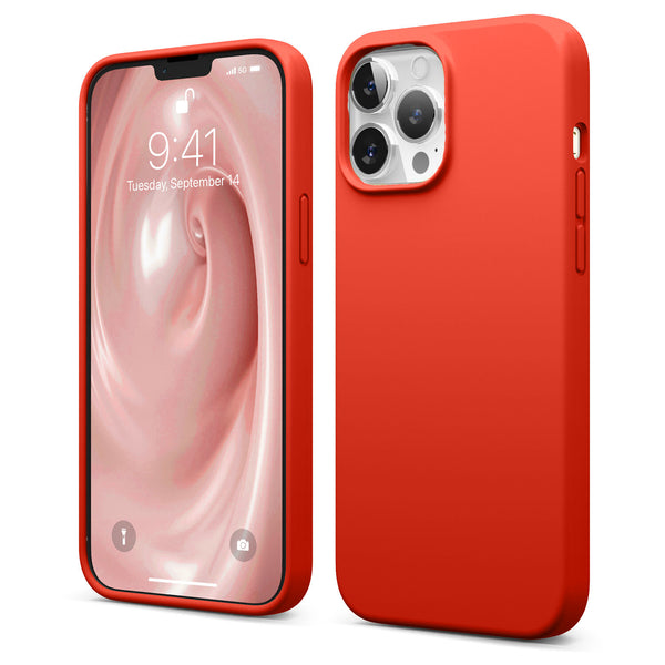 Red iPhone 13 Pro Soft Silicone Case